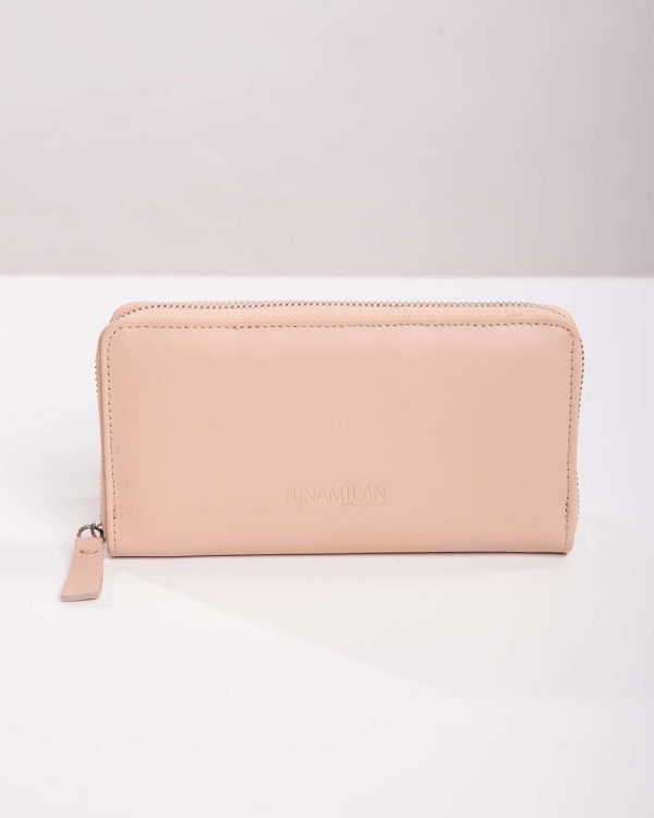 Nude Leather Wallet
