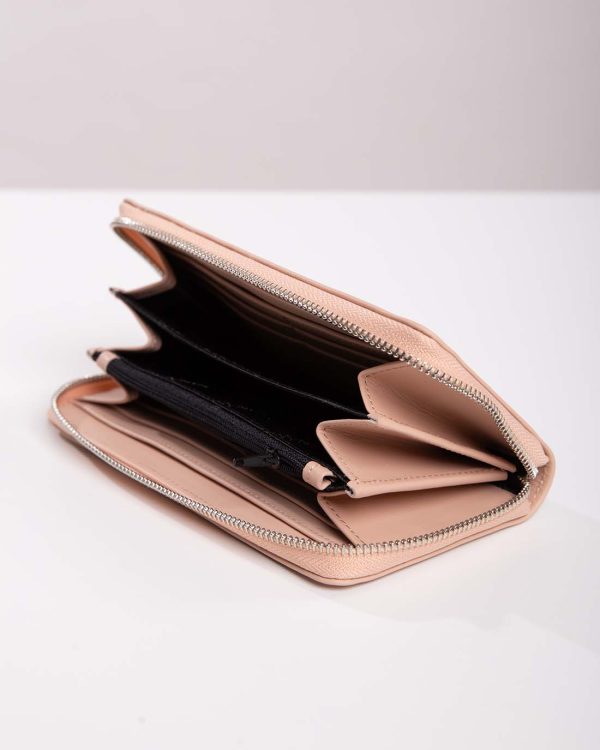Nude Leather Wallet