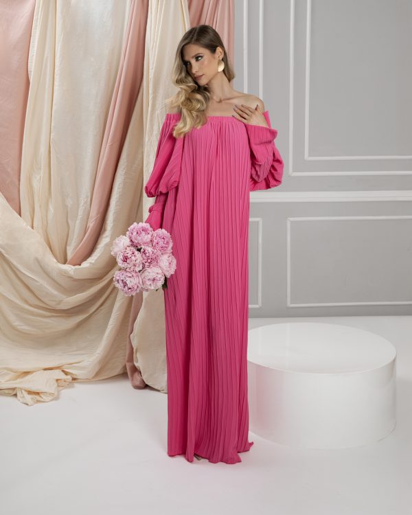 Pink Pleated Dess